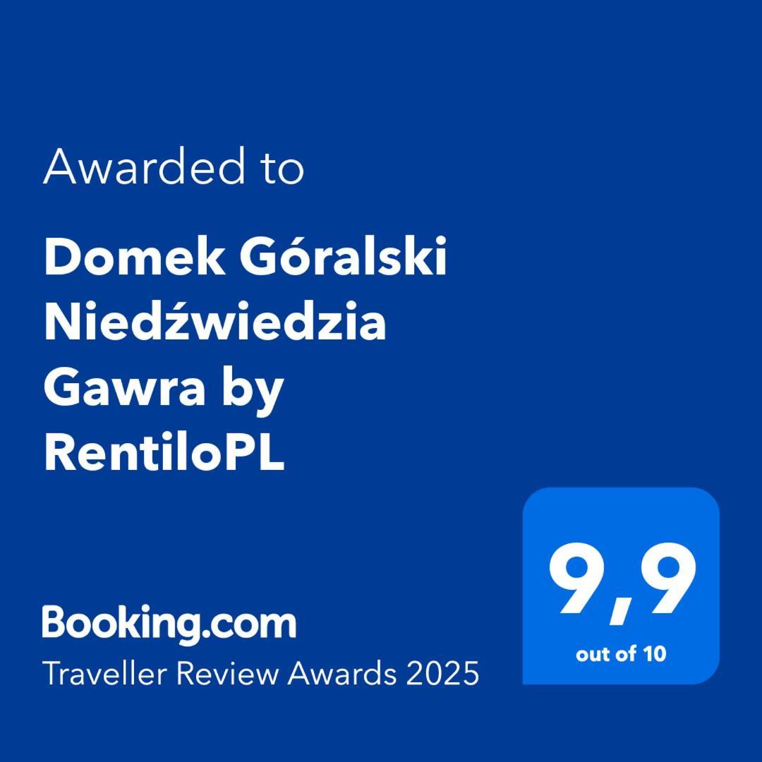 Domek Goralski Niedzwiedzia Gawra By Rentilopl Poronin Buitenkant foto